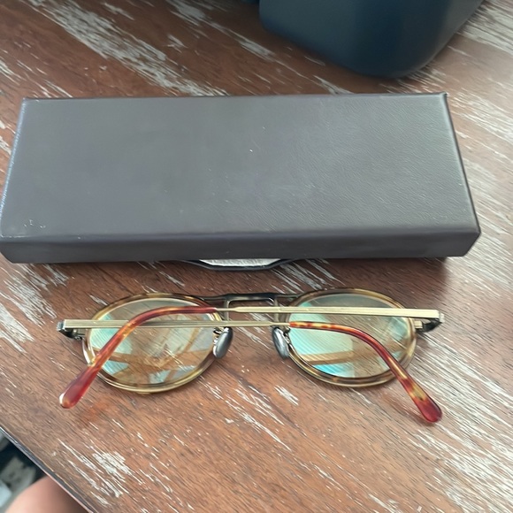Oliver Peoples vintage MP-1 ATG 404 sunglasses with brown Oliver Peoples case - Picture 3 of 15
